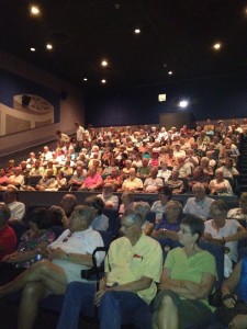 Local Green Valley residents pack the house for Cyanide Beach.